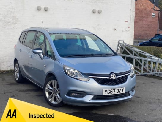 A 2017 VAUXHALL ZAFIRA TOURER 1.4i Turbo SRi Nav MPV 5dr Petrol Manual Euro 6 (140 ps) RECENTLY SERVICED,