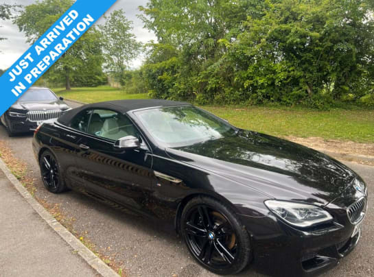 A null BMW 6 SERIES 3.0 640d M Sport Convertible 2dr Diesel Auto Euro 6 (s/s) (313 ps) HUGE SPE