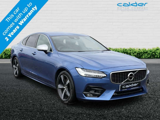 A 2019 VOLVO S90 2.0 T4 GPF R-Design Saloon 4dr Petrol Auto Euro 6 (s/s) (190 ps) SAT NAV+PR