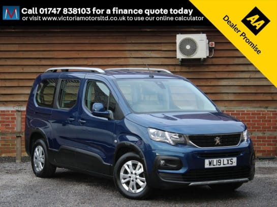 A null PEUGEOT RIFTER 1.5 BlueHDi Allure Long 7 SEATER EAT AUTO MPV