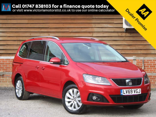 A null SEAT ALHAMBRA 1.4 TSI SE L 7 SEATER MPV