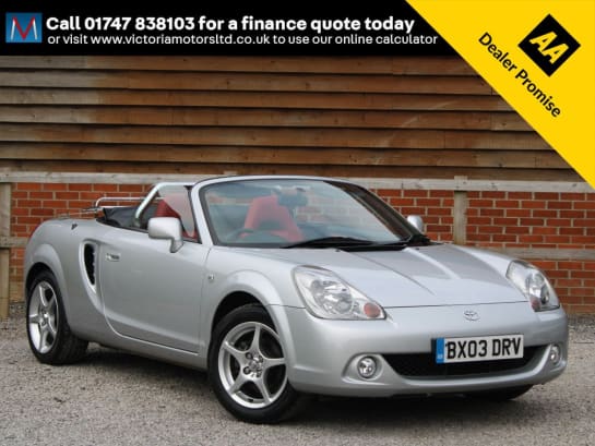 A null TOYOTA MR2 1.8 VVT-i Roadster Convertible
