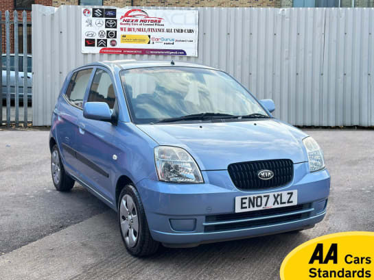 A 2007 KIA PICANTO 1.0 GS Hatchback 5dr Petrol Manual (123 g/km, 60 bhp)