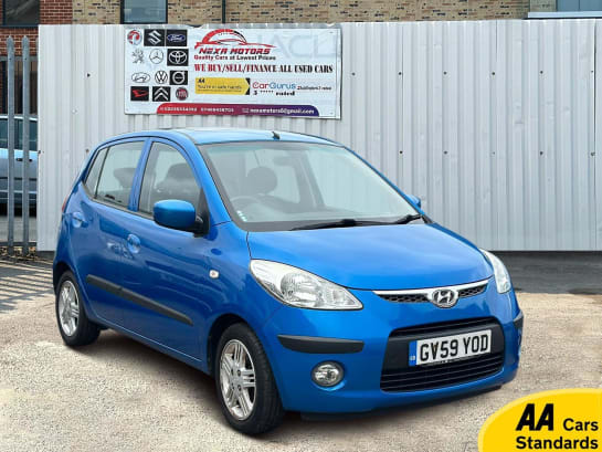 A 2010 HYUNDAI I10 1.2 Style Hatchback 5dr Petrol Manual Euro 4 (77 bhp)