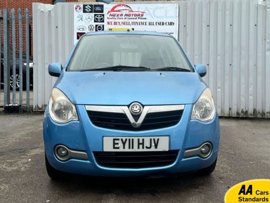 A 2011 VAUXHALL AGILA 1.2 VVT ecoFLEX S MPV 5dr Petrol Manual Euro 5 (94 ps)