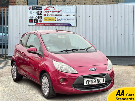 A 2009 FORD KA 1.2 Zetec Hatchback 3dr Petrol Manual Euro 4 (69 ps)