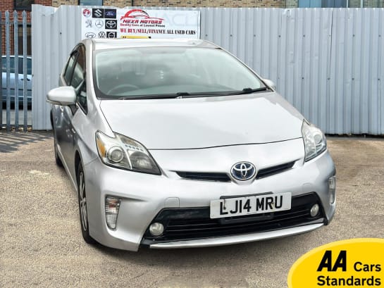 A 2019 TOYOTA PRIUS 1.5 Saloon 4dr Petrol Hybrid CVT (120 g/km, 70 bhp)