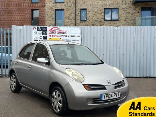 A 2004 NISSAN MICRA 1.2 16v SE Hatchback 5dr Petrol Automatic (161 g/km, 79 bhp)
