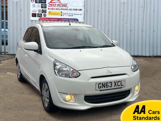 A 2013 MITSUBISHI MIRAGE 1.2 2 Hatchback 5dr Petrol Manual Euro 5 (s/s) (79 ps)