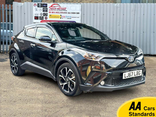 A 2017 TOYOTA C-HR 1.8 VVT-h Excel SUV 5dr Petrol Hybrid CVT Euro 6 (s/s) (122 ps)