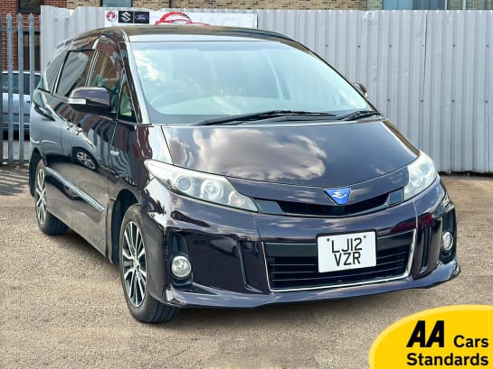 A 2012 TOYOTA ESTIMA 2.4 i-VTEC ES Plus Hatchback 5dr Petrol CVT Euro 5 (99 ps)