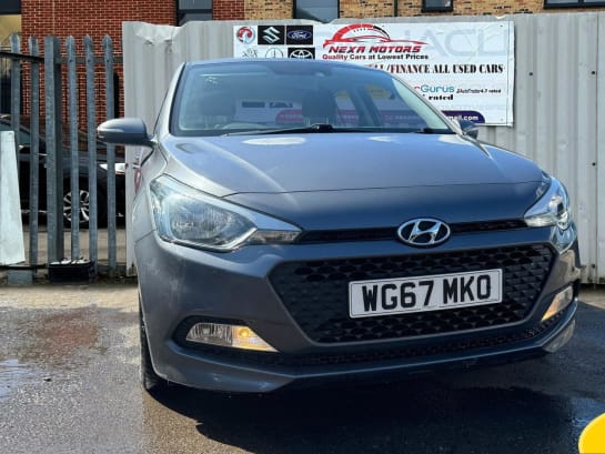A 2017 HYUNDAI I20 1.2 SE Hatchback 5dr Petrol Manual Euro 6 (84 ps)