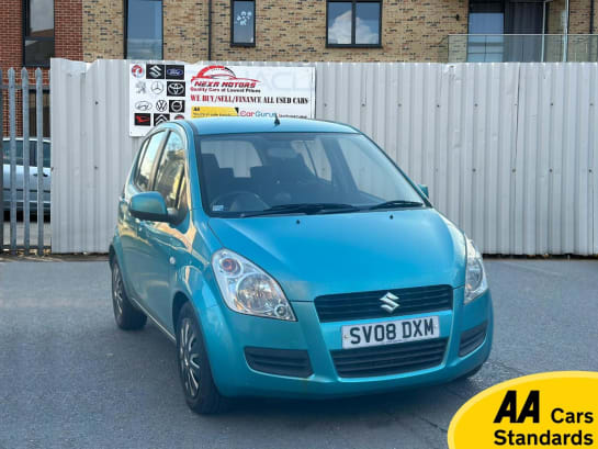 A 2008 SUZUKI SPLASH 1.2 GLS MPV 5dr Petrol Manual Euro 4 (86 ps)