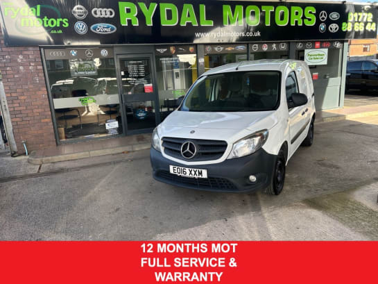 A null MERCEDES-BENZ CITAN 1.5 109 CDI 90 BHP