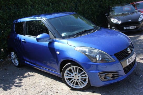 A null SUZUKI SWIFT 1.6 Sport Hatchback 3dr Petrol Manual Euro 5 (SNav) (136 ps) ONE OWNER & 11