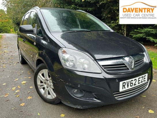 A null VAUXHALL ZAFIRA 1.8 16V Design MPV 5dr Petrol Manual Euro 5 (SNav) (140 ps) 7 SEATS, TOUCHS