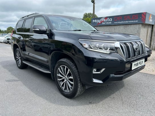 A null TOYOTA LAND CRUISER 2.8D Invincible SUV 5dr Diesel Auto 4WD Euro 6 (7 Seat) (177 ps)