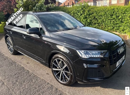 A 2021 AUDI Q7 3.0 TDI V6 50 Black Edition SUV 5dr Diesel Tiptronic quattro Euro 6 (s/s) (
