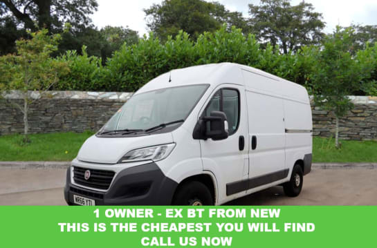 A null FIAT DUCATO MULTIJET 130 ps L2 H2 MWB HIGH ROOF With Electric Windows ,Parking Sensors,