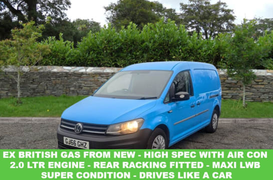 A null VOLKSWAGEN CADDY MAXI TDI 2.0 ltr BlueMotion Tech Startline LWB 102 ps With Air Conditioning, Ful