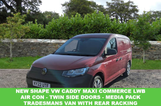 A null VOLKSWAGEN CADDY MAXI 2.0 TDI 102 PS C20 COMMERCE LWB With Air Conditioning, Electric Windows, Tw