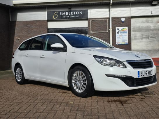 A 2015 PEUGEOT 308 SW 1.6 BlueHDi Access Estate 5dr Diesel Manual Euro 6 (s/s) (100 ps)