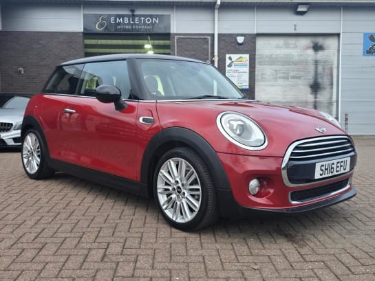 A 2016 MINI HATCH 1.5 Cooper Hatchback 3dr Petrol Auto Euro 6 (s/s) (136 ps)