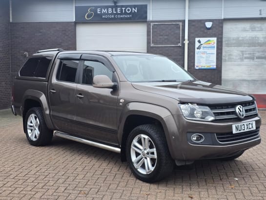 A 2013 VOLKSWAGEN AMAROK 2.0 BiTDI BlueMotion Tech Highline Pickup Double Cab 4dr Diesel Auto 4Motion Euro 5 (s/s) (180 ps)