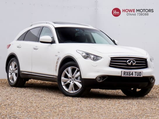 A null INFINITI QX70 3.0d V6 GT SUV Diesel Auto 4WD 5dr - Just 36,932 Miles from New / Electric