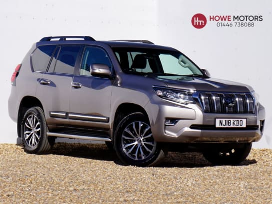 A null TOYOTA LAND CRUISER 2.8D Invincible SUV (7 Seat) Diesel Auto 4WD Euro 6 5dr - Just 23,129 Miles