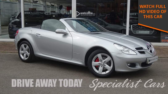 A null MERCEDES-BENZ SLK 1.8 SLK200 Kompressor Edition 10 Convertible 2dr Petrol Manual (209 g/km, 1
