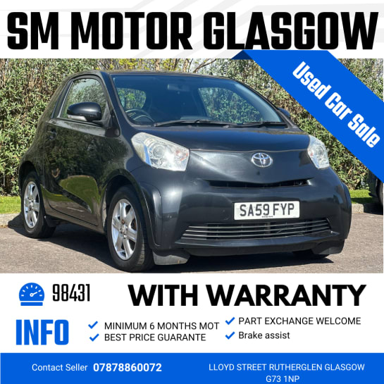 A null TOYOTA IQ VVT-I IQ 3-Door