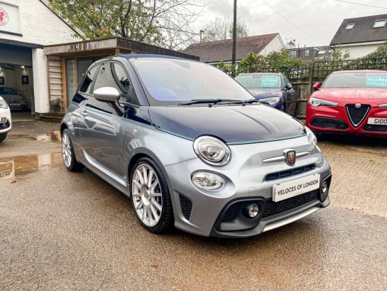 A null ABARTH 695C 1.4 695C RIVALE MTA 3d 177 BHP MAHOGANY WOOD DASH MODEL