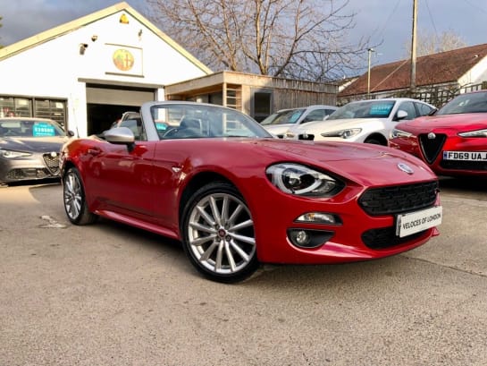 A null FIAT 124 1.4 SPIDER MULTIAIR LUSSO PLUS 2d 139 BHP NEW CAMBELT