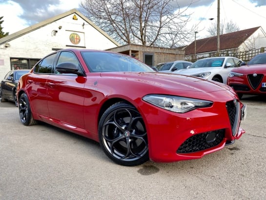 A 2018 ALFA ROMEO GIULIA TB VELOCE