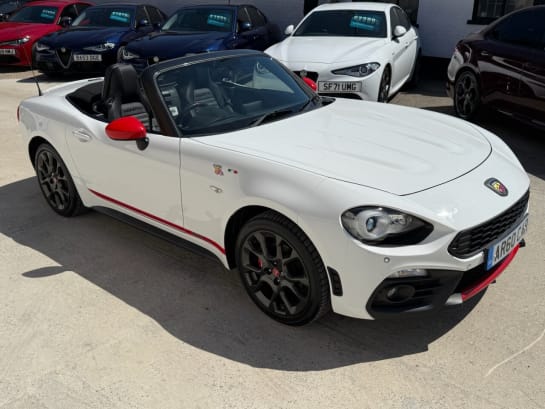 A null ABARTH 124 SPIDER 1.4 MultiAir Convertible 2dr Petrol Auto Euro 6 (170 ps) ..JUST HAD CAMBELT
