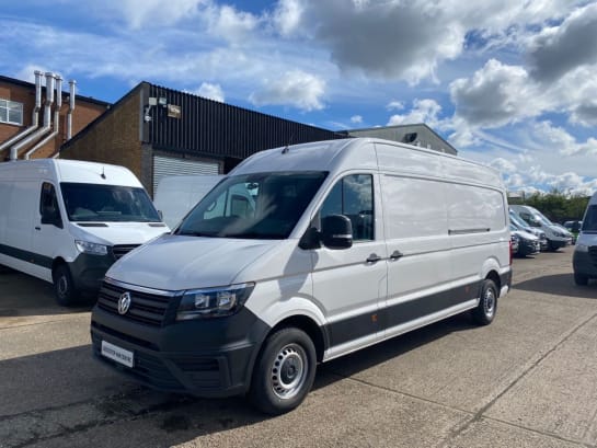 A null VOLKSWAGEN CRAFTER 2.0 TDI CR35 LWB TRENDLINE H/ROOF 140BHP. 117K MLS. SENSORS. AIRCON. FINANC