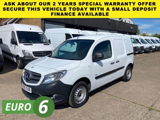 A null MERCEDES-BENZ CITAN 1.5 109 CDI BLUE EFFICIENCY L2 LWB 90BHP EURO 6 ULEZ. REAR SENSORS. 81K MLS