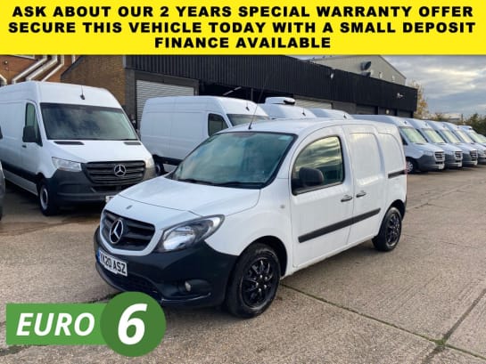 A 2020 MERCEDES-BENZ CITAN 1.5 109 CDI PURE L2 LWB 95BHP. EURO 6 ULEZ. LOW 59K MLS. FINANCE. PX