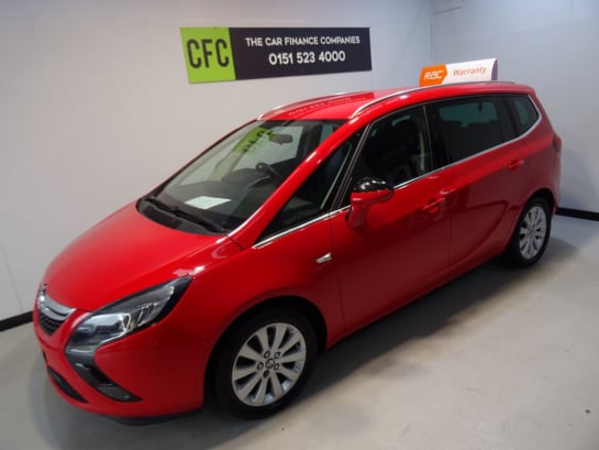 A 2014 VAUXHALL ZAFIRA TOURER TECH LINE CDTI
