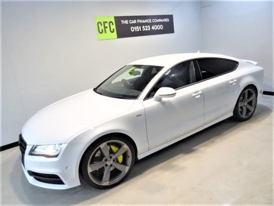 A 2013 AUDI A7 TDI QUATTRO S LINE BLACK EDITION