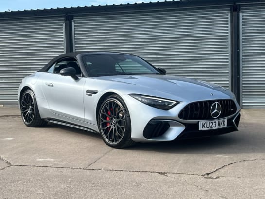 A null MERCEDES-BENZ SL 4.0 SL55 V8 BiTurbo AMG (Premium Plus) Convertible 2dr Petrol SpdS MCT 4MAT