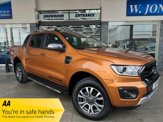 A 2021 FORD RANGER 2.0 EcoBlue Wildtrak Pickup Double Cab 4dr Diesel Auto 4WD Euro 6 (s/s) (213 ps)