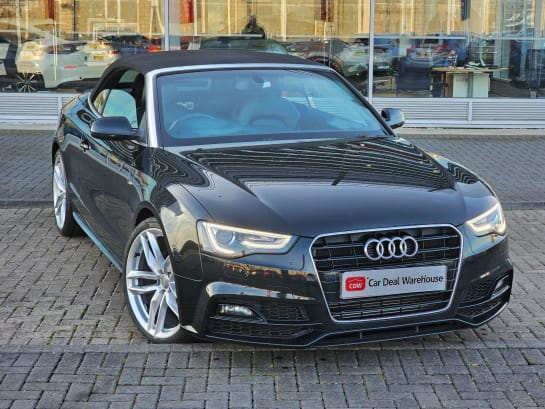 A 2015 AUDI A5 CABRIOLET 2.0 TDI S line Special Edition Plus Multitronic Euro 5 (s/s) 2dr