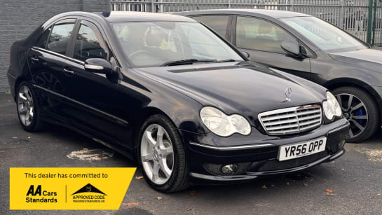 A 2006 MERCEDES-BENZ C CLASS 1.8 C180 Kompressor Sport Edition Saloon 4dr Petrol Automatic (202 g/km, 143 bhp)