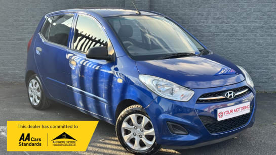 A 2013 HYUNDAI I10 1.2 Classic Hatchback 5dr Petrol Manual Euro 5 (85 bhp)