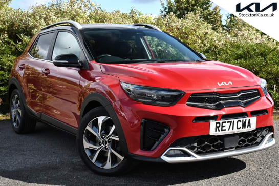 A 2021 KIA STONIC 1.0 T-GDi MHEV GT-Line S SUV 5dr Petrol Hybrid Manual Euro 6 (s/s) (118 bhp)