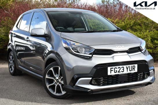 A 2023 KIA PICANTO 1.0 DPi X-Line S Hatchback 5dr Petrol AMT Euro 6 (s/s) (66 bhp)