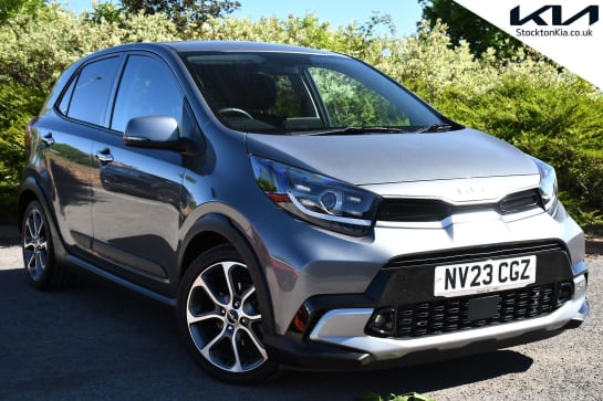 A 2023 KIA PICANTO 1.0 DPi X-Line S Hatchback 5dr Petrol AMT Euro 6 (s/s) (66 bhp)