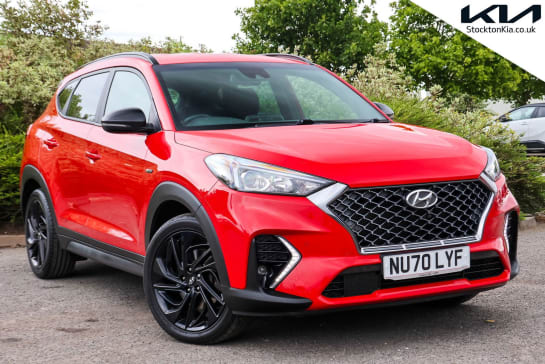 A 2020 HYUNDAI TUCSON 1.6 CRDi MHEV N Line SUV 5dr Diesel Hybrid DCT Euro 6 (s/s) (136 ps)